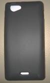 Θήκη για Sony Xperia J ST26I Flat black (OEM)